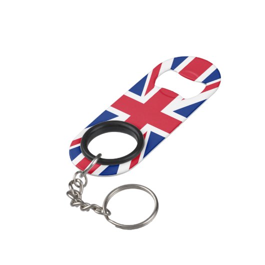 Porte-clé Décapsuleur Union Jack Flag Bottle Opener arc2 (angle arrière)