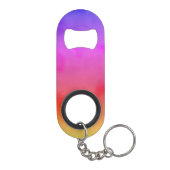 Porte-clé Décapsuleur Vapeur arc-en-ciel (Dos)
