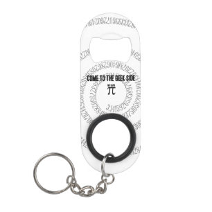 Porte-clé Décapsuleur Venez au côté de geek pour le décor de pi