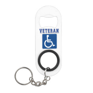 Porte-clé Décapsuleur Vétérinaire handicapé handicapé