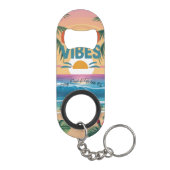 Porte-clé Décapsuleur Vibes d'été Carnet tropical (Dos)
