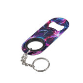 Porte-clé Décapsuleur Vivid Fleur Neon éclate (angle arrière)