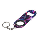 Porte-clé Décapsuleur Vivid Fleur Neon éclate (Devant Angle)