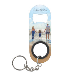 Porte-clé Décapsuleur Votre Porte - clé d'ouverture de flacon photo avec