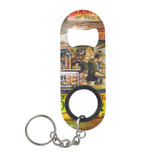 Porte-clé Décapsuleur Vous ne pouvez pas rivaliser avec ça (Devant)