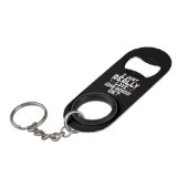 Porte-clé Décapsuleur Vraiment aimer berger allemand (Devant Angle)
