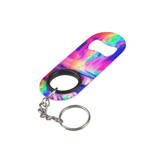 PORTE-CLÉ DÉCAPSULEUR WATER ART (angle arrière)