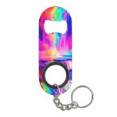 PORTE-CLÉ DÉCAPSULEUR WATER ART (Dos)