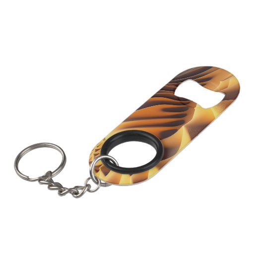 Porte-clé Décapsuleur Waves of Gold (Devant Angle)