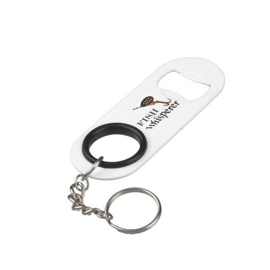 Porte-clé Décapsuleur Whisperer de poisson (angle arrière)