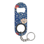 Porte-clé Décapsuleur William Morris Medway Floral bleu (Dos)