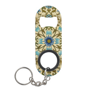 Porte-clé Décapsuleur William Morris- Modèle Antique 1873 Vigne et Fleur