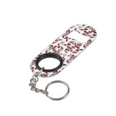 Porte-clé Décapsuleur yeux filants (angle arrière)