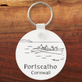 Porte-clé des rameurs de Gig Portscatho (Verso)