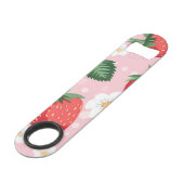 Porte - clé d'ouverture de Motif de fraise (Devant angulaire)