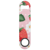 Porte - clé d'ouverture de Motif de fraise (Devant)