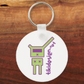 porte-clé logo-tikidesign-net sleutelhanger (Voorkant)