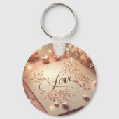 Porte-clé LOVE design élégant (Recto)