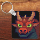 Porte-clé Pixel dragon (Recto)
