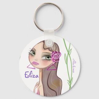 porte-clef avec prénom pour fille sleutelhanger