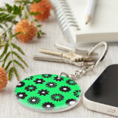 Porte-clefs Abstract acrylic keychain (Devant Droit)