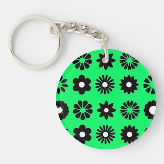 Porte-clefs Abstract acrylic keychain (Devant)
