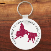 Porte Clefs Cabernet CHA Roos Sleutelhanger (Voorkant)