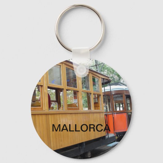 porte-clefs train de Soller, Majorque (Recto)