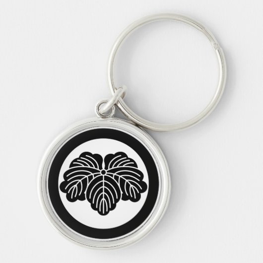 PORTE-CLÉS 丸 に 蔦 (見 聞 家 ) (Devant)