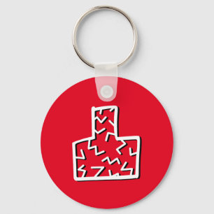 Porte-clés 凸 jaggy