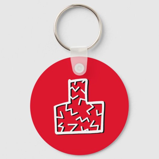 Porte-clés 凸 jaggy (Recto)