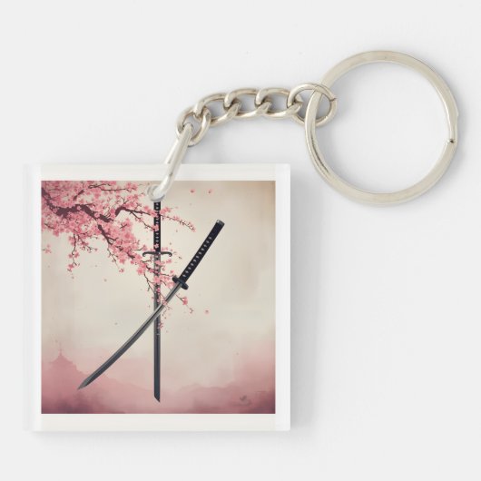 Porte-clés 「刀と散華（Katana to Sange）」 (Dos)