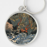 海 龍, 国 芳, Dragon de mer, Kuniyoshi, Ukiyo-e