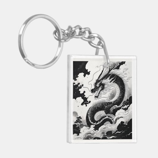 PORTE-CLÉS 龍の神聖な力 (Devant gauche)