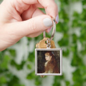 PORTE-CLÉS 016-003　ルノワール　『イレーヌ・カーン・ダンヴェール嬢』　コンパクト　ミラー (main)