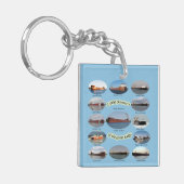 Porte-clés 1000 pieds du porte - clé des Grands Lacs (Devant gauche)