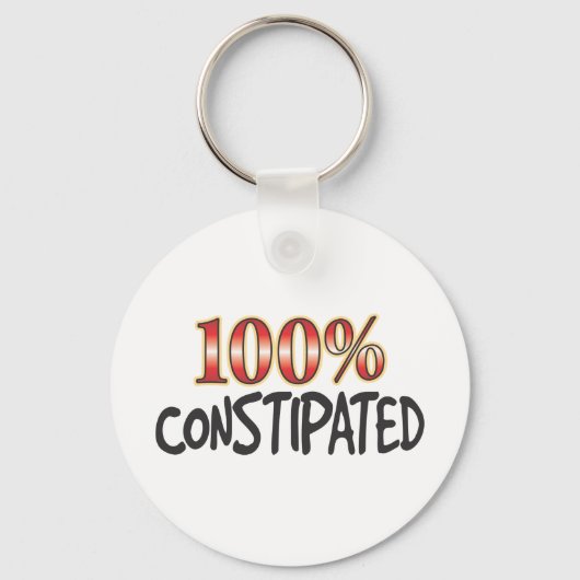 Porte-clés 100 % Constipés (Recto)