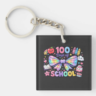 Porte-clés 100 Days Of School 