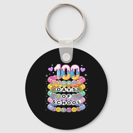Porte-clés 100 Days Of School Friendship Bracelets 100 Days S (Recto)