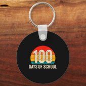 Porte-clés 100 Days Of School Retro Teachers Boys 100th Day O (Recto)
