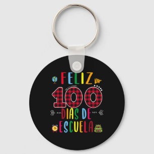 Porte-clés 100 Dias De La Escuela Tee 100 Jours De Scolarité
