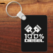 Porte-clés 100 Diesel I Dieselholics I Trucker (Recto)