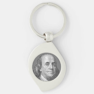 Porte-clés 100 dollars, Benjamin Franklin