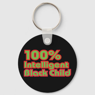 Porte-clés 100% Enfant noir intelligent
