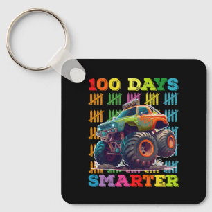 Porte-clés 100 Jours Camion Monster Smarter 100e jour École