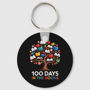Porte-clés 100 jours dans les livres enseignant lecture 100e