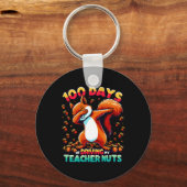 Porte-clés 100 Jours De Conduire Mon Enseignant Nuts Dabbing (Recto)