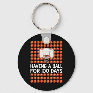 Porte-clés 100 Jours D'École Bysketbyll Pour Garçons Filles E
