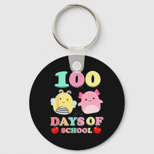 Porte-clés 100 Jours D'École Squish Soft Toy Enfants Enseigna