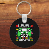Porte-clés 100 Jours D'École Terminé Jeu Jouer Garçon (Recto)